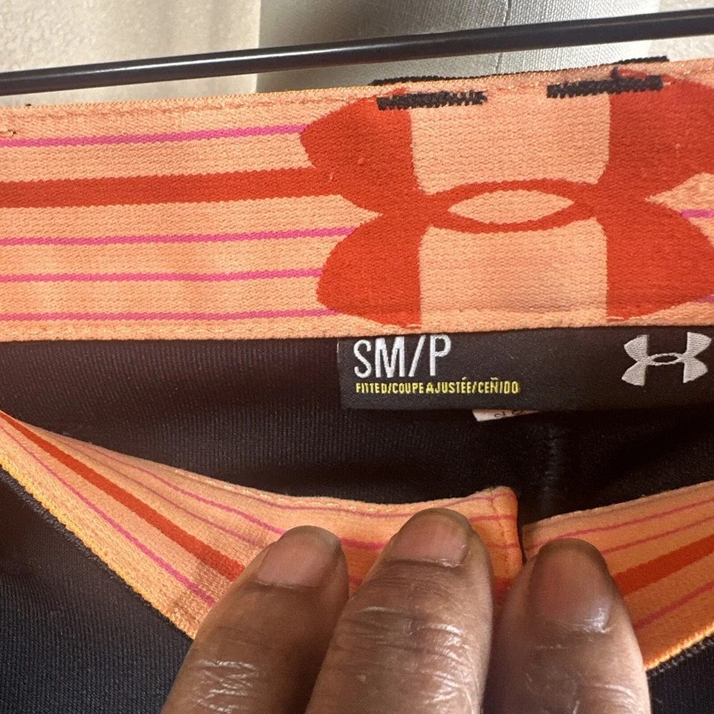 Under Armour Baseball Pants Adult Small Black Fitted Belt Loops Uniform Mens